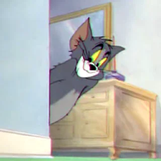 Емодзі Tom & Jerry 👋