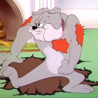 Стікер Tom & Jerry  💪