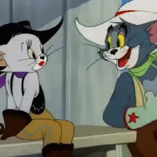 Стікер tom and jerry 😘