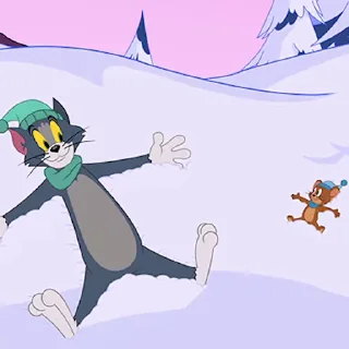 Стікер tom and jerry ❄️