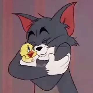 Стікер tom and jerry 😭