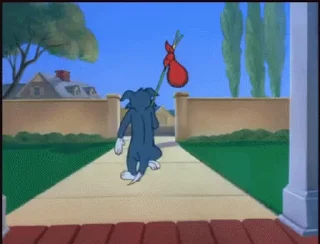 Емодзі Tom & Jerry 👋