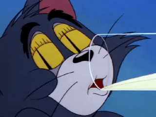 Емодзі Tom & Jerry 🍾