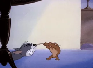 Емодзі Tom & Jerry 👊
