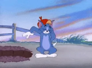 Емодзі Tom & Jerry ⚰️