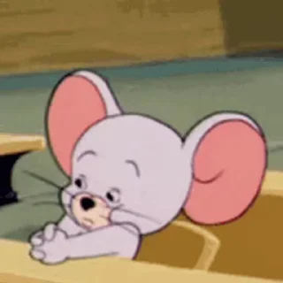 Tom and Jerry emoji 😁