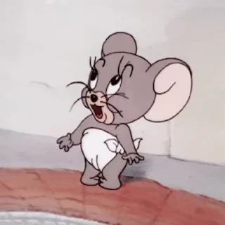 Tom and Jerry emoji 😋