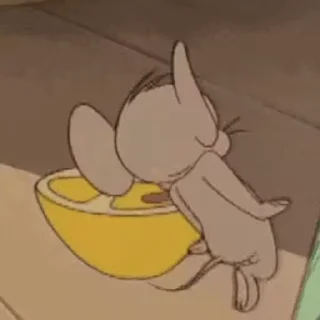 Tom and Jerry emoji 🍋