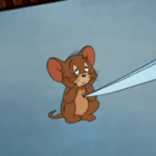 Tom and Jerry emoji 😔