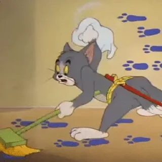 Tom and Jerry  sticker 🪣