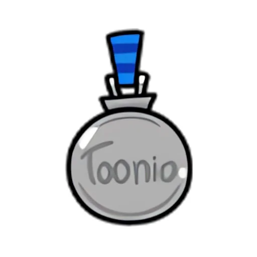 Стикер Telegram «Toonio» 🥈