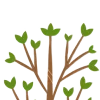 Telegram emoji Деревья