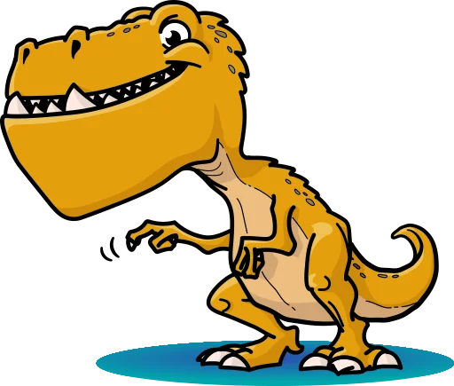 Емодзі T-Rex 😆