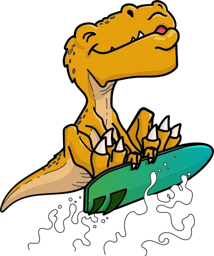 Емодзі T-Rex 😝
