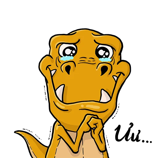 T-Rex emoji 🥺