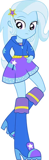 Емодзі Great & Powerful Trixie! 🤔