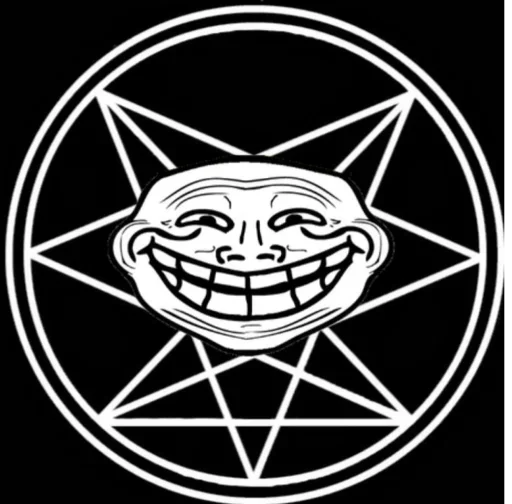 Telegram stiker «Troll Face» 🤡