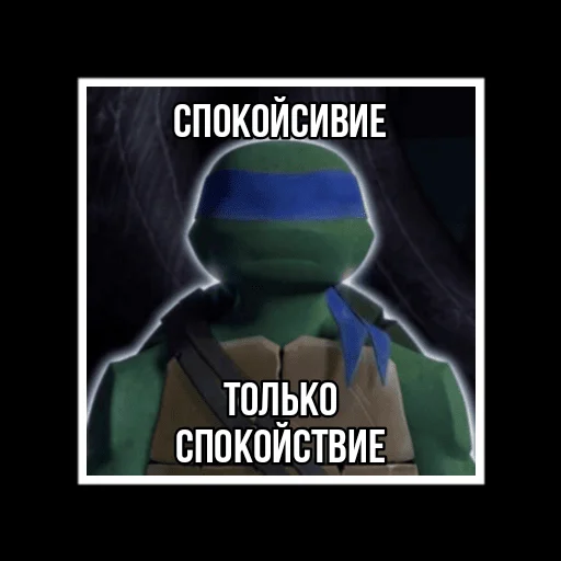 Telegram stiker «Turtles2012» 😌