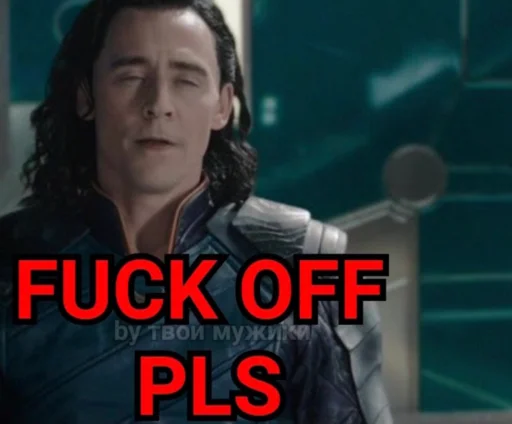 Loki and Tom sticker 😤
