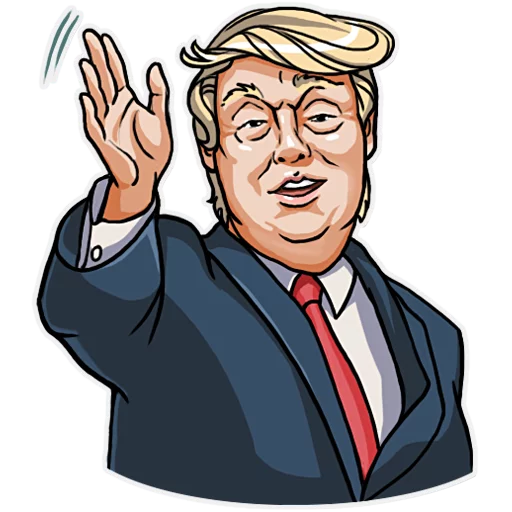 Mr. Trump stiker 👋