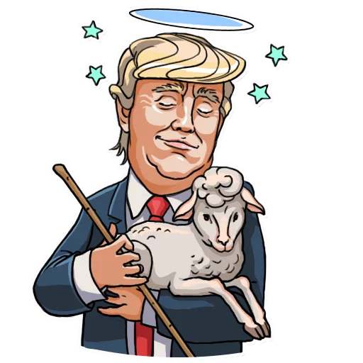 Mr. Trump stiker 😇