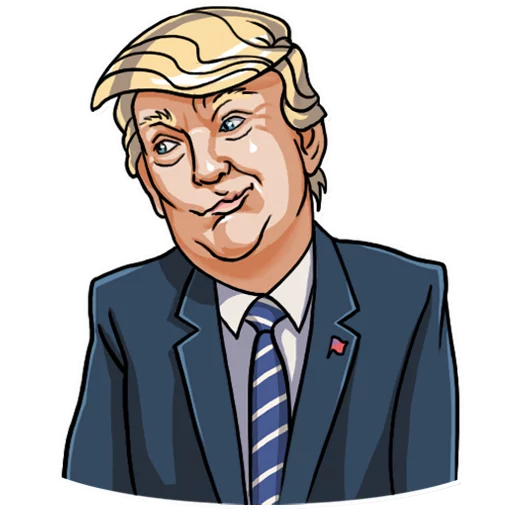 Mr. Trump stiker 🤔
