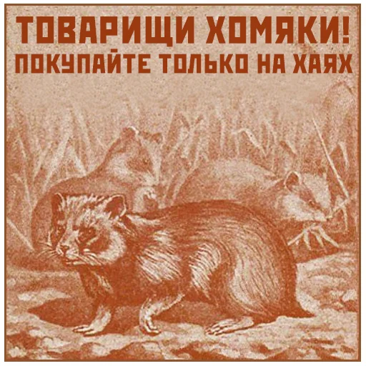 Telegram Sticker «Narnia_USSR_by_Restyle» 🐹