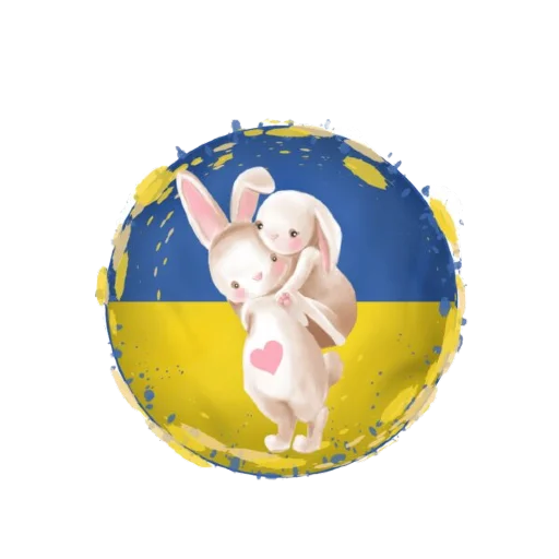 Telegram stiker «SupportUkraine» 🐇