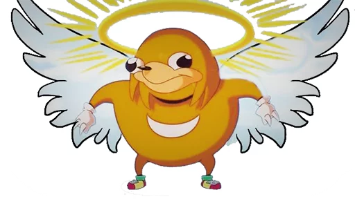 Ugandan Knuckles emoji 👼