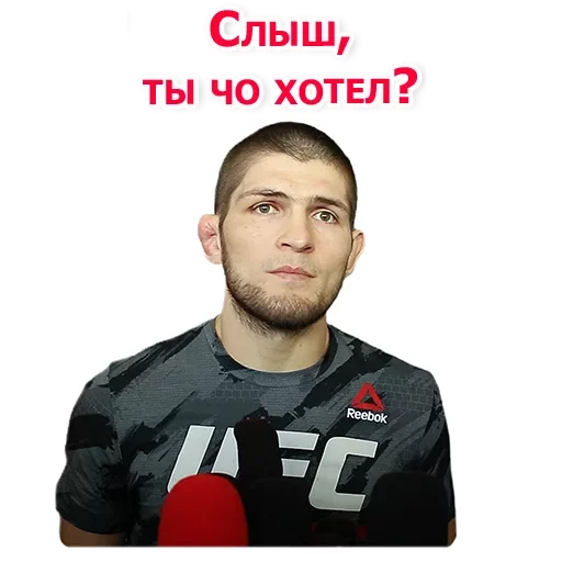 Telegram stiker «Хабиб Нурмагомедов & Конор Макгрегор» 