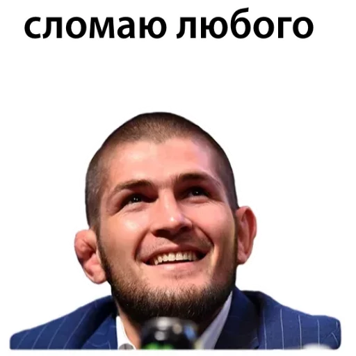 Хабиб Нурмагомедов & Конор Макгрегор sticker 😠