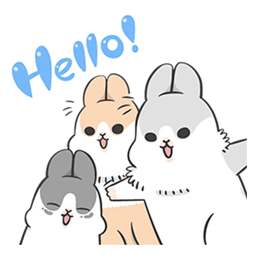 Ultimate Machiko Rabbit Pack #1 sticker 👋