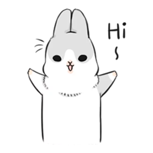 Ultimate Machiko Rabbit Pack #1 emoji 👋