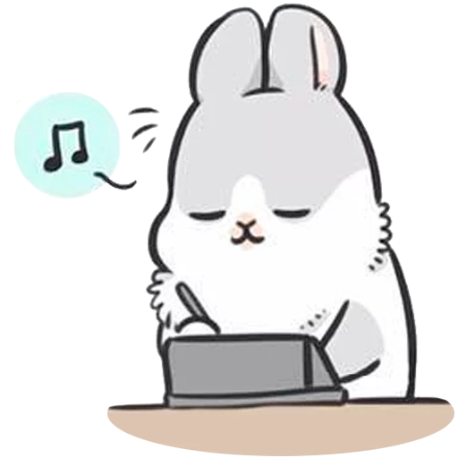 Telegram Sticker «Ultimate Machiko Rabbit Pack #1» 