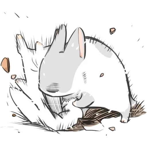 Telegram stiker «Ultimate Machiko Rabbit Pack #2» 😡