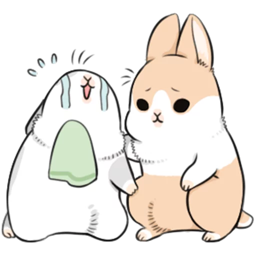 Telegram Sticker «Ultimate Machiko Rabbit Pack #2» 