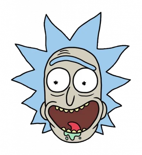 Стикер Telegram «Rick and Morty» 🤨
