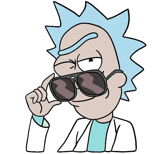 Telegram Sticker «Rick and Morty» 🃏