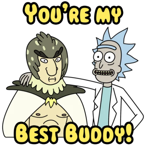 Емодзі Rick and Morty 😞