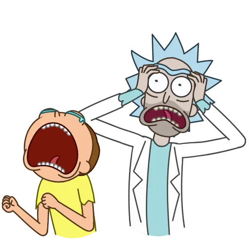 Емодзі Rick and Morty 🤔