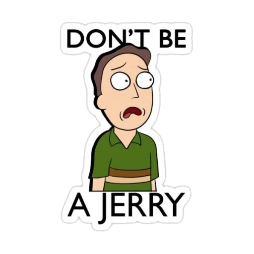 Rick and Morty sticker 👎