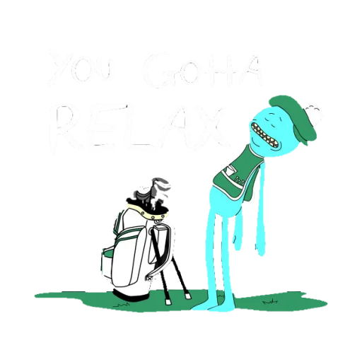 Rick and Morty sticker 🧘‍♂️
