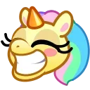 Эмодзи Unicorn Emoji 😁