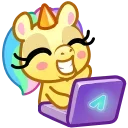 Эмодзи Unicorn Emoji 🧑‍💻