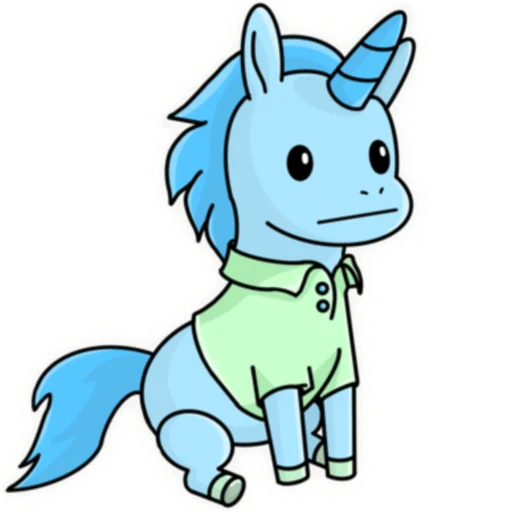 Telegram Sticker «Unicorns» 😕