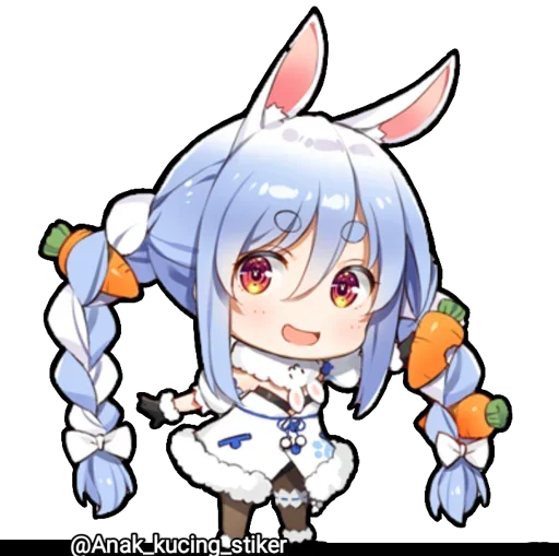 Usada Pekora (Chibi) emoji 😍