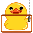Duck sticker 🤖