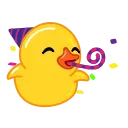 Duck sticker 🥳