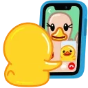 Utya Duck 2 stiker 📞