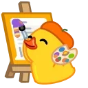 Utya Duck 2 sticker 🎨